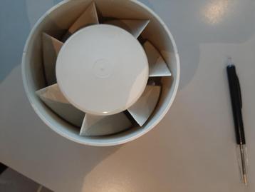 Ventilator diameter 100 badkamer of toilet