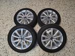 Volkswagen velgen 17inch met winterbanden, Auto-onderdelen, Banden en Velgen, Ophalen, Velg(en), 17 inch, Winterbanden