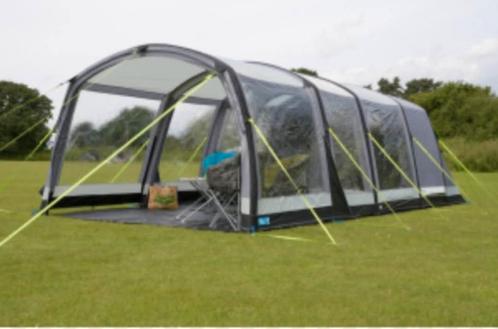 Mooie air bungalowtent,4 keer gebruikt, Caravans en Kamperen, Tenten, Zo goed als nieuw, Ophalen