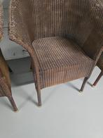 Terrasstoelen 6 stuks, Ophalen, Gebruikt, Rotan