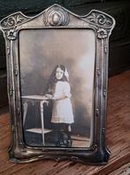 2 antieke, art deco fotokaders ,brons,tin, Antiek en Kunst, Ophalen of Verzenden, Brons
