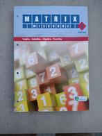 Matrix wiskunde 3.4-5 LWB A logica getallen algebra functies, Boeken, ASO, Wiskunde A, Ophalen of Verzenden, Zo goed als nieuw