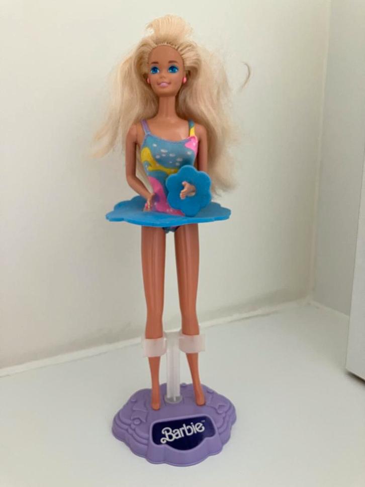 Barbie pop vintage Bath Time 1966 Malaysia, Verzamelen, Poppen, Zo goed als nieuw, Ophalen of Verzenden