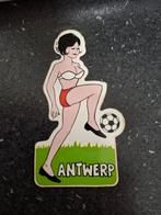 F: sticker voetbal RAFC Antwerpen pin up, Verzamelen, Ophalen of Verzenden, Zo goed als nieuw, Bedrijf of Vereniging