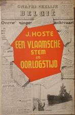 (VLAAMSE BEWEGING 1940-1944) Een Vlaamsche stem in oorlogsti, Boeken, Geschiedenis | Nationaal, Gelezen, Ophalen of Verzenden