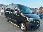Renault Master dubbelcabine 7zit , dubbel schuifdeur!, Auto's, Bestelwagens en Lichte vracht, 4 cilinders, Renault, Zwart, Bedrijf