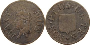 Maximus - Non Plus Ultra -Zakelijke token Jaar 1827
