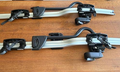 Barres de toit + 2 portes vélos, Auto diversen, Fietsendragers, Gebruikt, Fietsendrager-accessoire, 2 fietsen, Ophalen