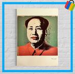 🟢 ANDY WARHOL Mao signé - avec certificat -, Antiquités & Art, Enlèvement ou Envoi