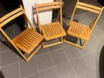 Set van 3 klapstoelen, Enlèvement ou Envoi, Comme neuf