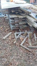 Allerlei houten planken/ balken, Tuin en Terras, Brandhout, Ophalen