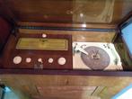 ancien radio-tourne disques, Audio, Tv en Foto, Platenspelers, Ophalen, Gebruikt, Platenspeler, Overige merken