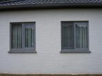 4 PVC Ramen, merk Schüco, reeds gedemonteerd, Doe-het-zelf en Bouw, Glas en Ramen, Ophalen, Gevelraam of Ruit, 120 tot 160 cm