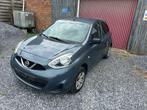 Nissan Micra 1.2 benzine 2015 145.000km euro5b met keuring, Auto's, Nissan, Stof, Zwart, Micra, Handgeschakeld