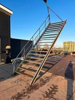 Stalen steektrap bordestrap wenteltrap hoektrap trappen, Ophalen of Verzenden