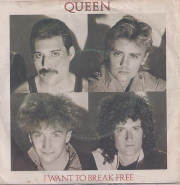 Queen – I want to break free / Machines - Single beschikbaar voor biedingen