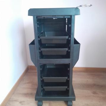 *S‑PRO Nevada Werktafel/Trolley – Zwart – €65  beschikbaar voor biedingen