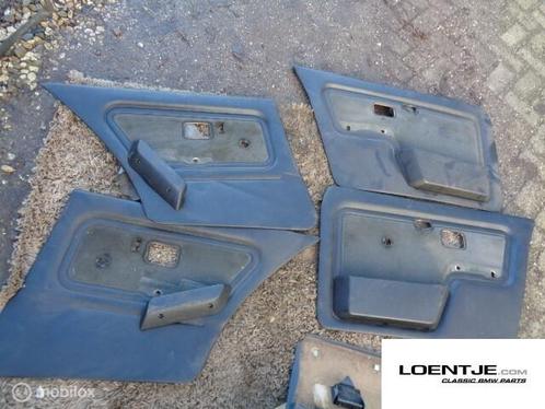 zwarte deurpanelen bmw e30 sedan 316 318 320 323 325i etc, Auto-onderdelen, Interieur en Bekleding, BMW, Gebruikt, Ophalen of Verzenden