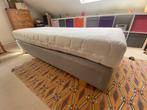 Lit une personne + matelas, Huis en Inrichting, Slaapkamer | Matrassen en Bedbodems, Ophalen, Gebruikt, 90 cm, Eenpersoons