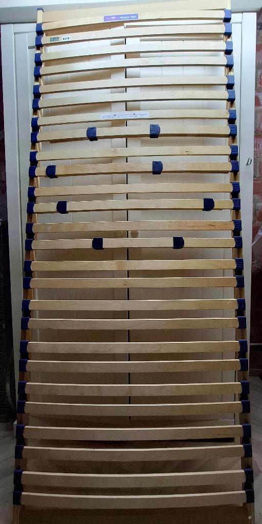 Bedbodem en matras 80 x 200, Huis en Inrichting, Slaapkamer | Matrassen en Bedbodems, Gebruikt, Bedbodem, 80 cm, 200 cm, Eenpersoons