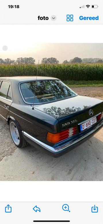 Mercedes 560SE Oldtimer, Autos, Achat, Entreprise, Essence