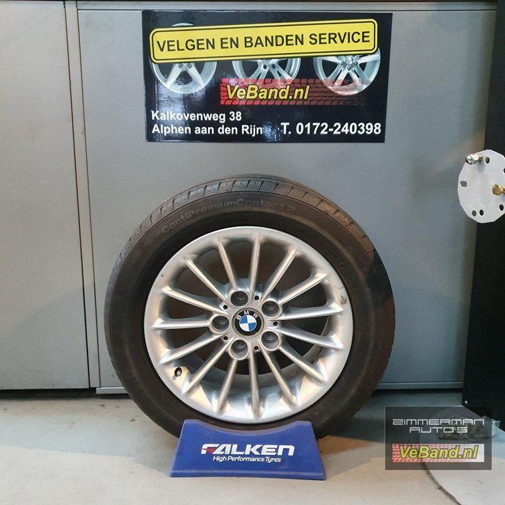 Winterbanden met velgen BMW 5-serie, Autos : Pièces & Accessoires, Pneus & Jantes, Pneus et Jantes, Pneus hiver, 16 pouces, 205 mm