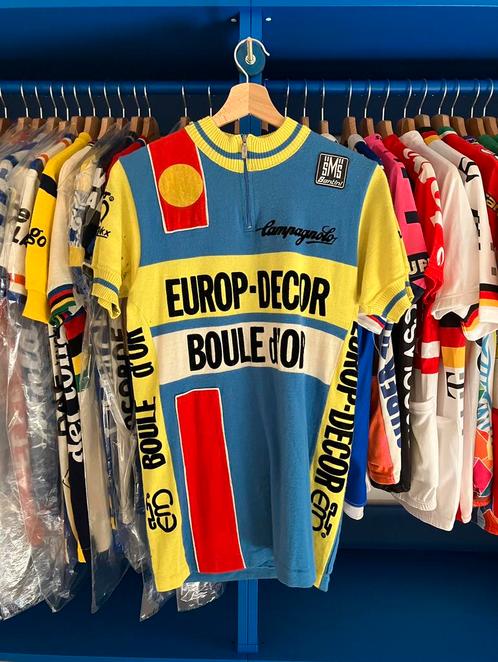 Maillot de vélo Europ Decor - Boule d'Or 1984 Knetemann, Vélos & Vélomoteurs, Accessoires vélo | Vêtements de cyclisme, Utilisé