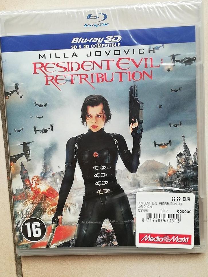 Resident evil retribution, CD & DVD, Blu-ray, Neuf, dans son emballage, Science-Fiction et Fantasy, Enlèvement ou Envoi