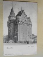 2 cartes postales Porte de Hal, Bruxelles, Collections, Non affranchie, Bruxelles (Capitale), Enlèvement ou Envoi, Avant 1920