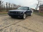 BMW e34 525i 1989 boîte manuelle, 2500 cc, Achterwielaandrijving, Zwart, Blauw