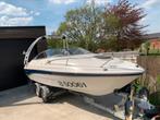 Speedboot cuddy monterey 210  5.0 V8 mercuiser, Ophalen, Gebruikt, Binnenboordmotor, 6 meter of meer