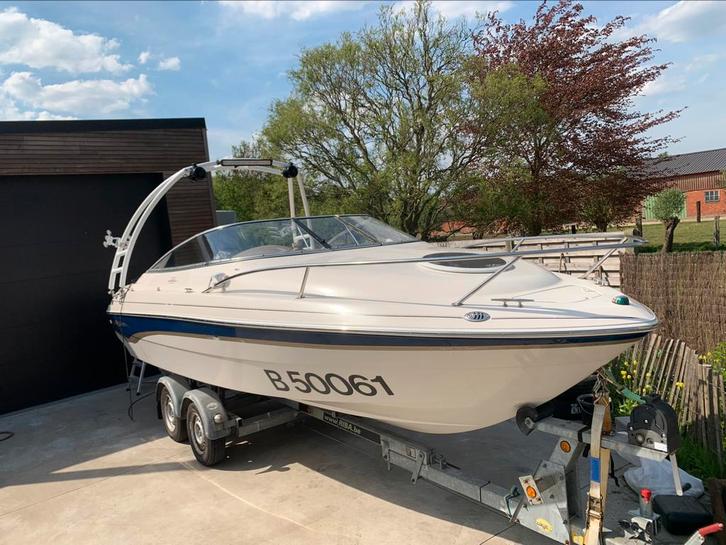 Speedboot cuddy monterey 210  5.0 V8 mercuiser, Watersport en Boten, Speedboten, Gebruikt, 6 meter of meer, Benzine, 200 pk of meer