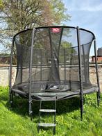 Trampoline Berg 3m30, incl safety net, beschermhoes en ladde, Kinderen en Baby's, Speelgoed | Buiten | Trampolines, Gebruikt, Ophalen