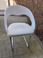 5 moderne stoelen, Maison & Meubles, Chaises, Enlèvement, Blanc, Modern, Cinq, Six Chaises ou plus
