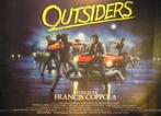 AFFICHE CINEMA"OUTSIDERS", Cinéma et TV, Utilisé, A4 ou plus petit, Enlèvement ou Envoi