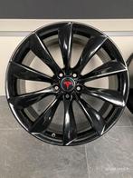 21'' originele Tesla Model S Turbine velgen 5x120 breedset, Auto-onderdelen, Banden en Velgen, Gebruikt, Velg(en), -, -