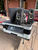Gratis printer en boxen, Ophalen