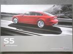 Audi S5 Sportback Brochure, Boeken, Auto's | Folders en Tijdschriften, Ophalen of Verzenden, Audi