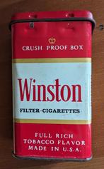 Boîte cigarette Winston, Utilisé, Enlèvement ou Envoi