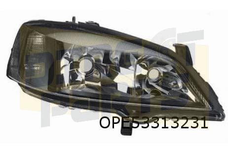 Opel Astra G (3/98-11/04) koplamp Links (Njoy / zwart) OES!, Auto-onderdelen, Verlichting, Opel, Nieuw, Verzenden