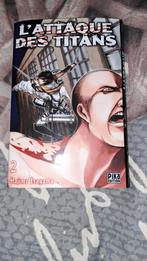 MANGA L'ATTAQUE DES TITANS TOME 2, Ophalen of Verzenden, Zo goed als nieuw