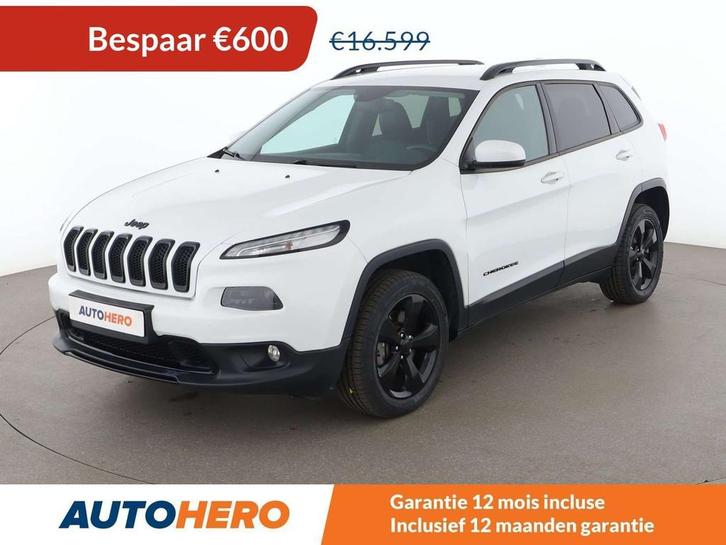 Jeep Cherokee 2.2 M-Jet Night Eagle 4WD (bj 2016, automaat), Auto's, Jeep, Te koop, Cherokee, 4x4, ABS, Airbags, Airconditioning