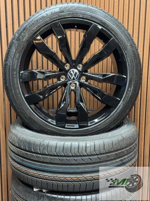 20” VW Tiguan Allspace RLine SUZUKA Blackstyle BTW  OEM, Auto-onderdelen, Banden en Velgen, Banden en Velgen, Zomerbanden, 20 inch