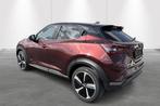 Nissan Juke 1.6 Hybrid 145 N-Design Hybrideautomaatautomatis, Auto's, Nissan, Stof, Gebruikt, 4 cilinders, Bruin