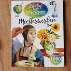 Creatief met stickers: Meesterwerken, Comme neuf, Enlèvement ou Envoi, Bricolage