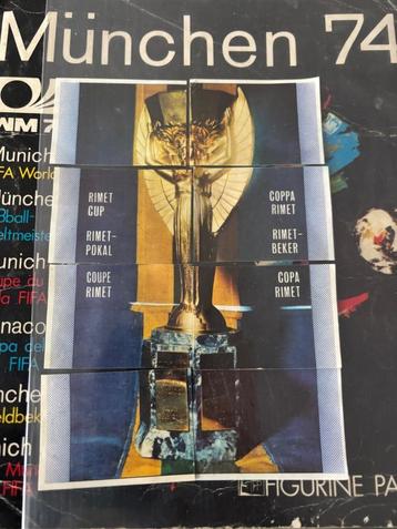 Panini München 74 FIFA World Cup. #6-13 Coupe Rimet beschikbaar voor biedingen