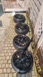 Mooie RIAL velgen met 4 Dunlop all-season banden, Ophalen, 18 inch, All Season, Band(en)