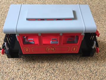 Playmobil 4017 voiture de tourisme rouge PM train en excelle