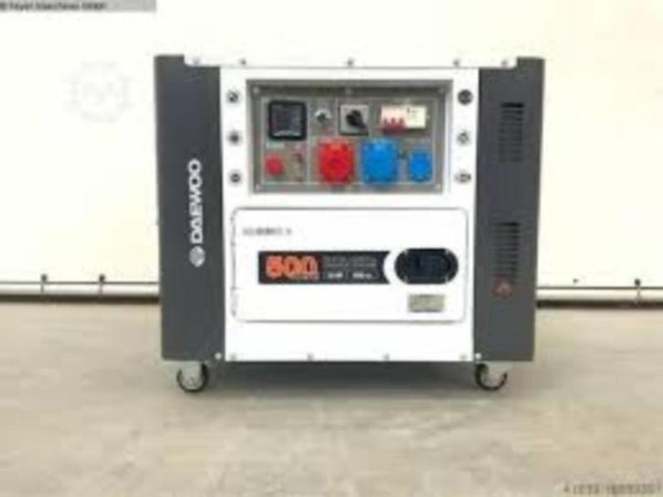 Diesel generator Daewoo DDAE10500DSE-3G NIEUW!!!, Doe-het-zelf en Bouw, Aggregaten, Nieuw, Dieselolie, 5 tot 10 kVA, Elektrisch startend