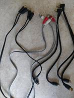 2 cca-rca kabels + 2 s-video-rca kabels, Ophalen of Verzenden, Zo goed als nieuw